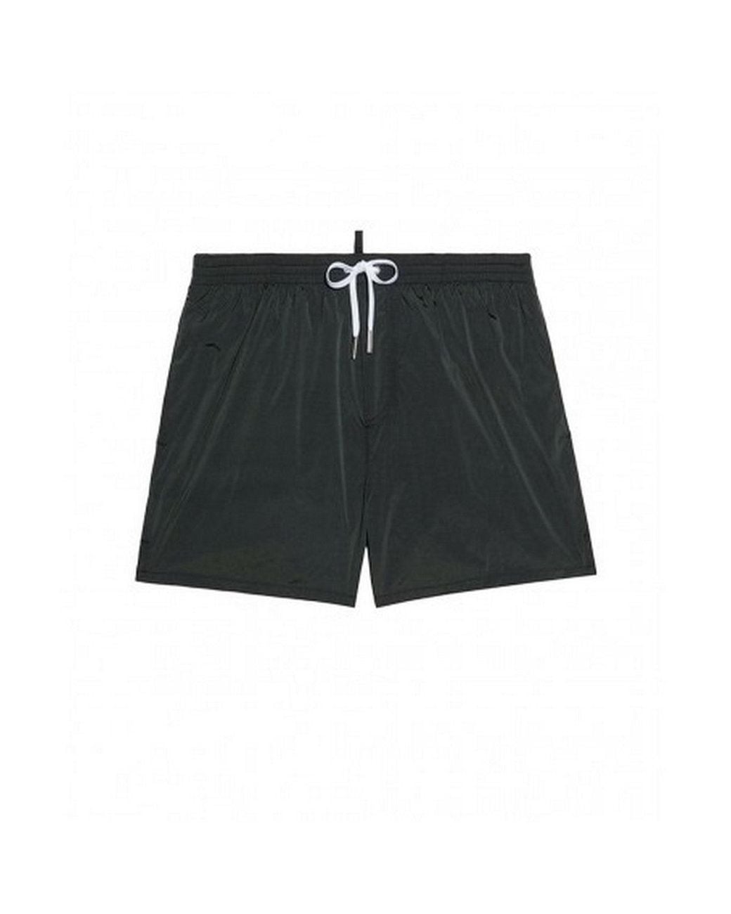 DSquared² Black Bathing Suits Dsquared