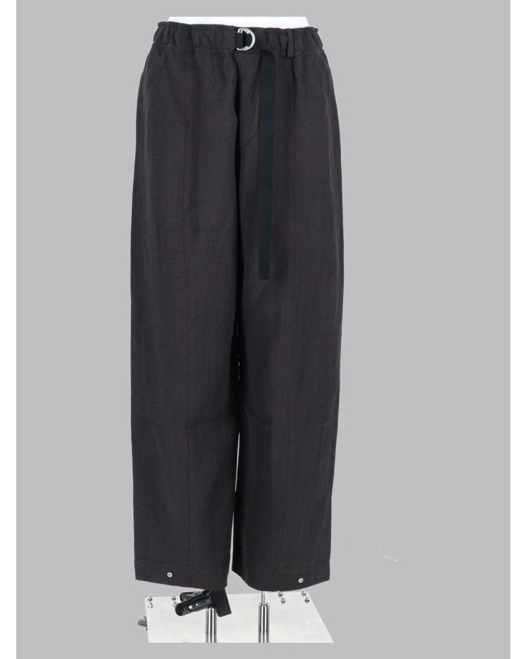 Studio Nicholson Black Tailored Trousers