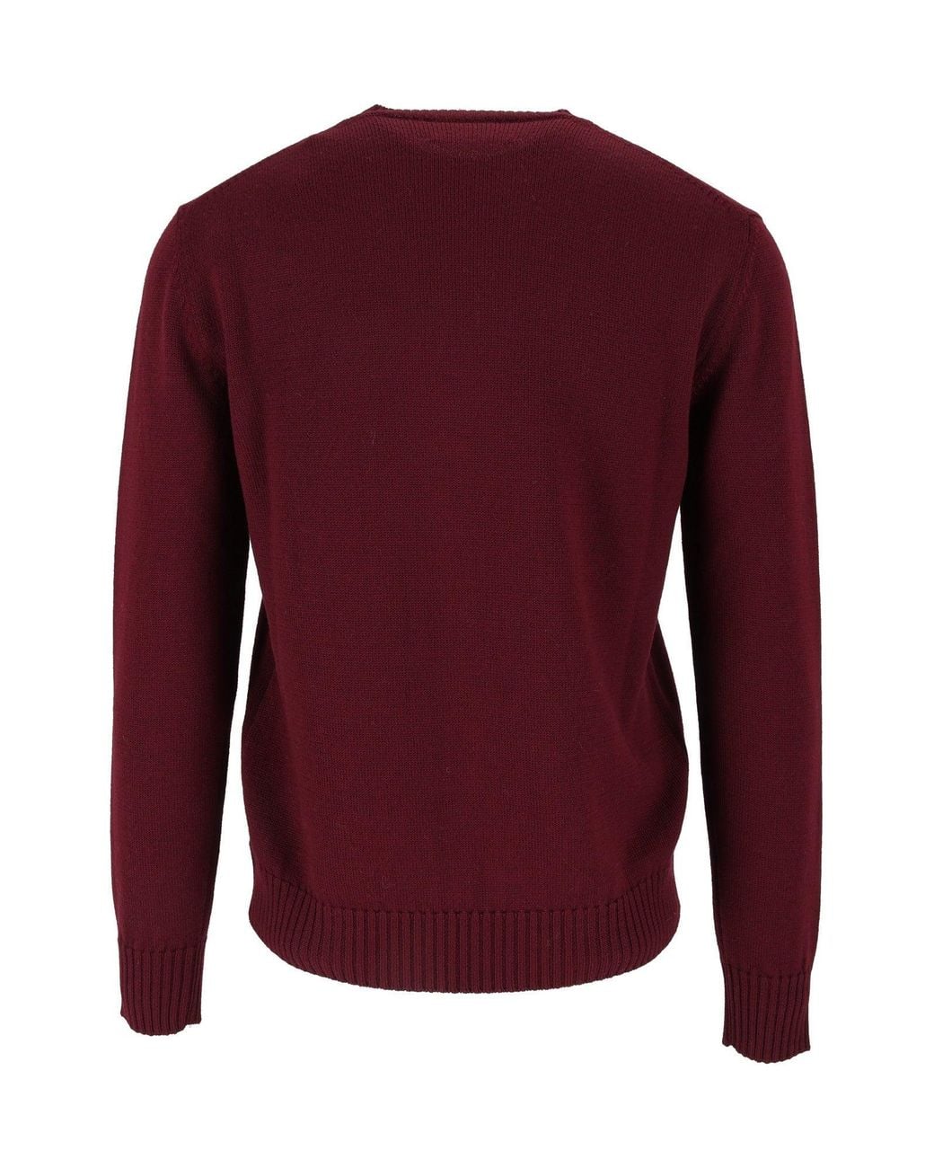 Ballantyne Red R Neck Pullover