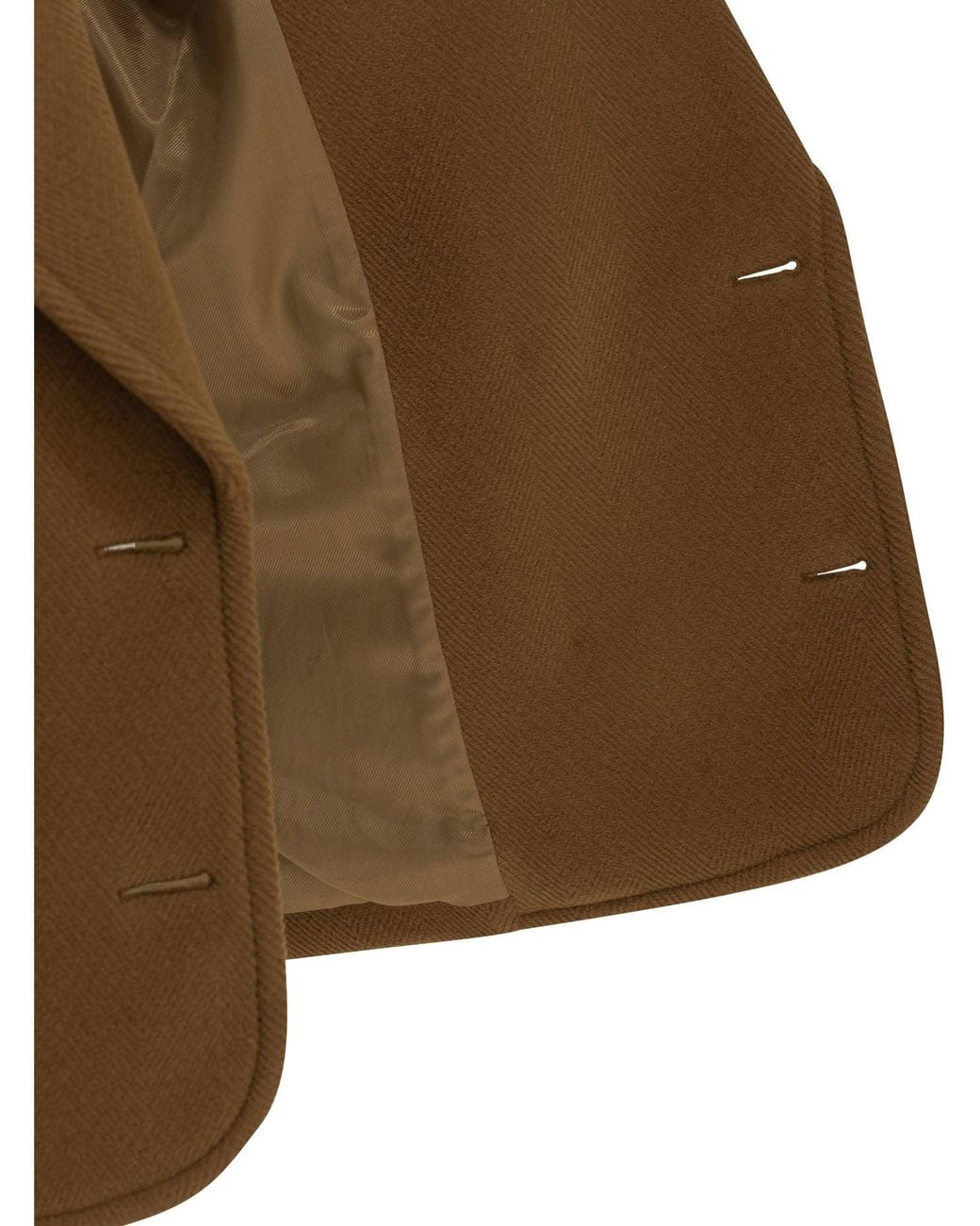 Chloé Green Short Wool Coat