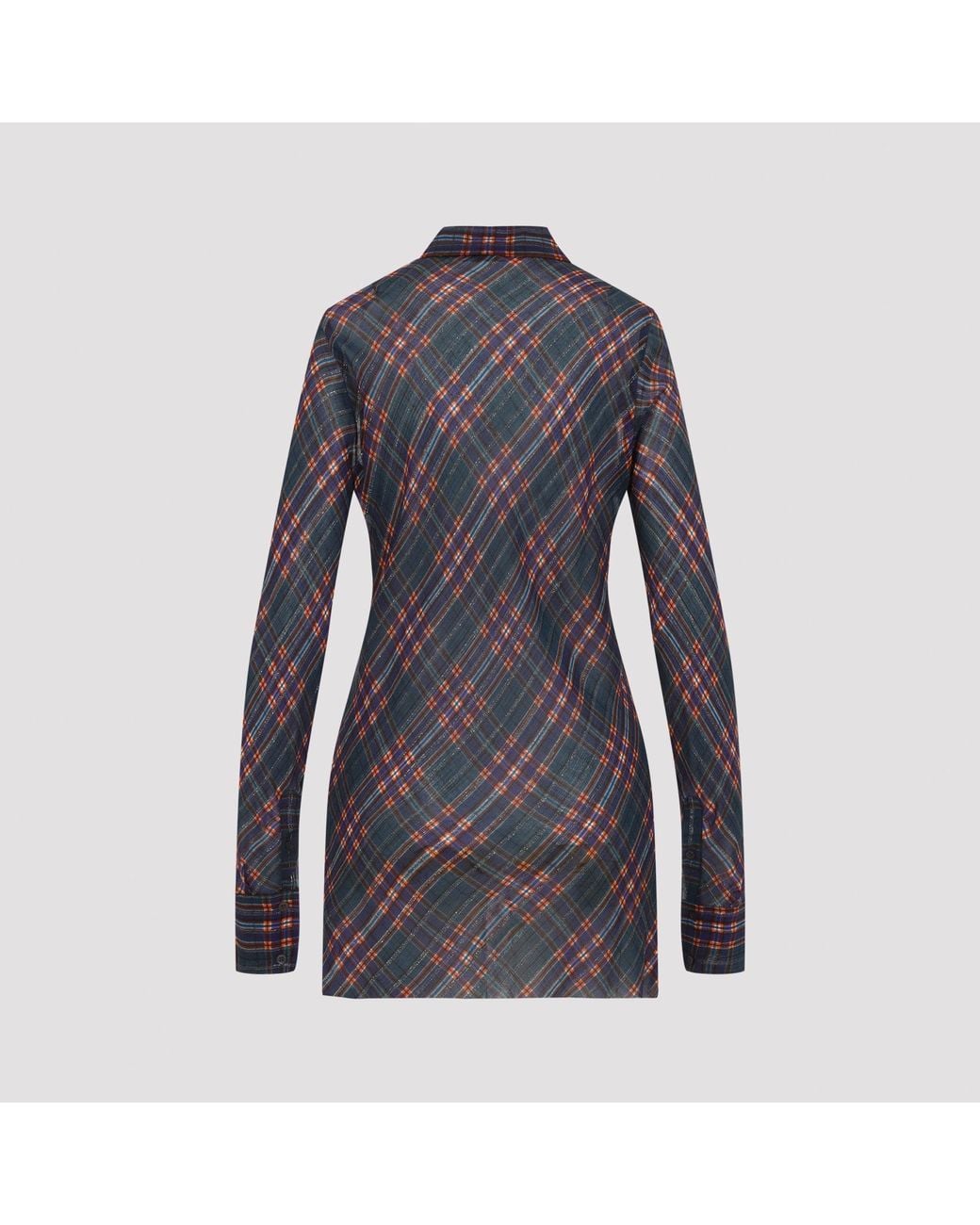 Dries Van Noten Blue Check Calima Shirt
