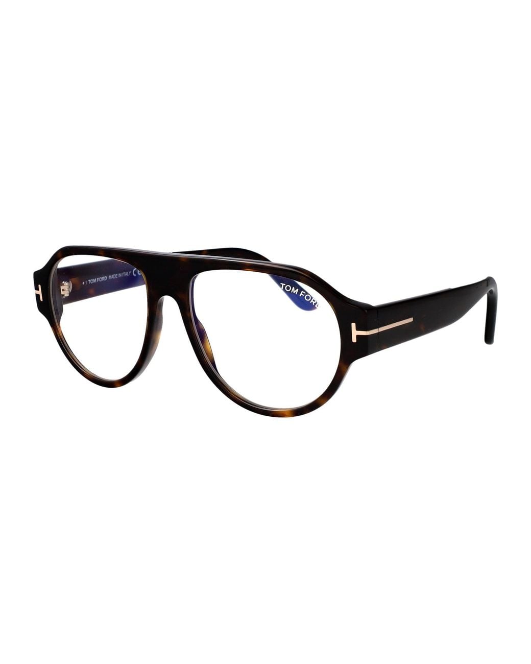 Tom Ford Black Round Optical Ft6178 B 52