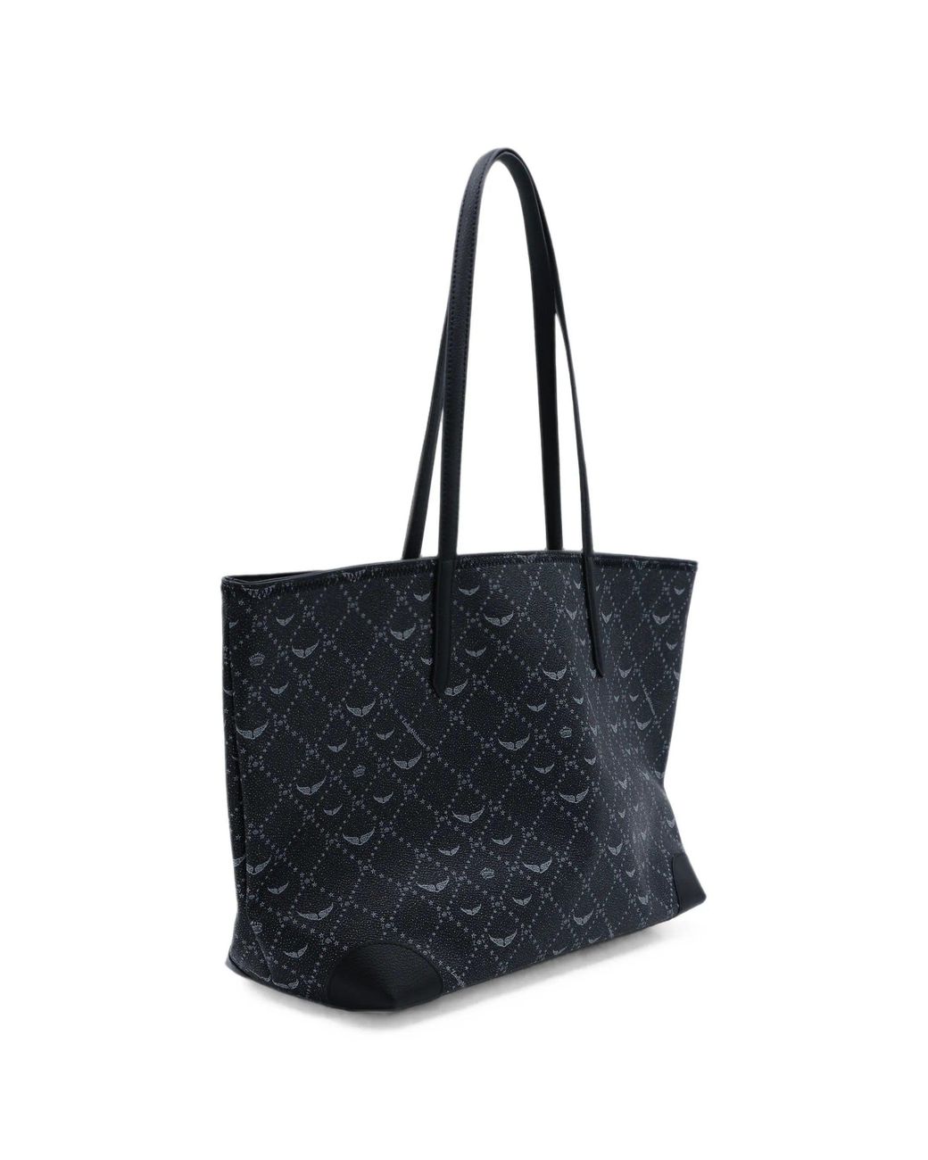 Zadig & Voltaire Black Z Shopper Monogram