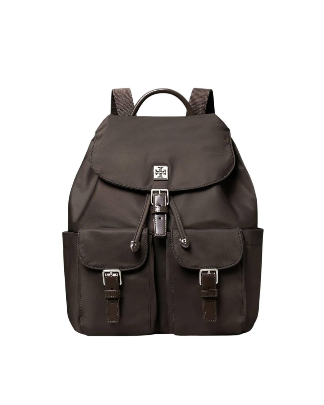 Tory Burch Black Virginia Backpack