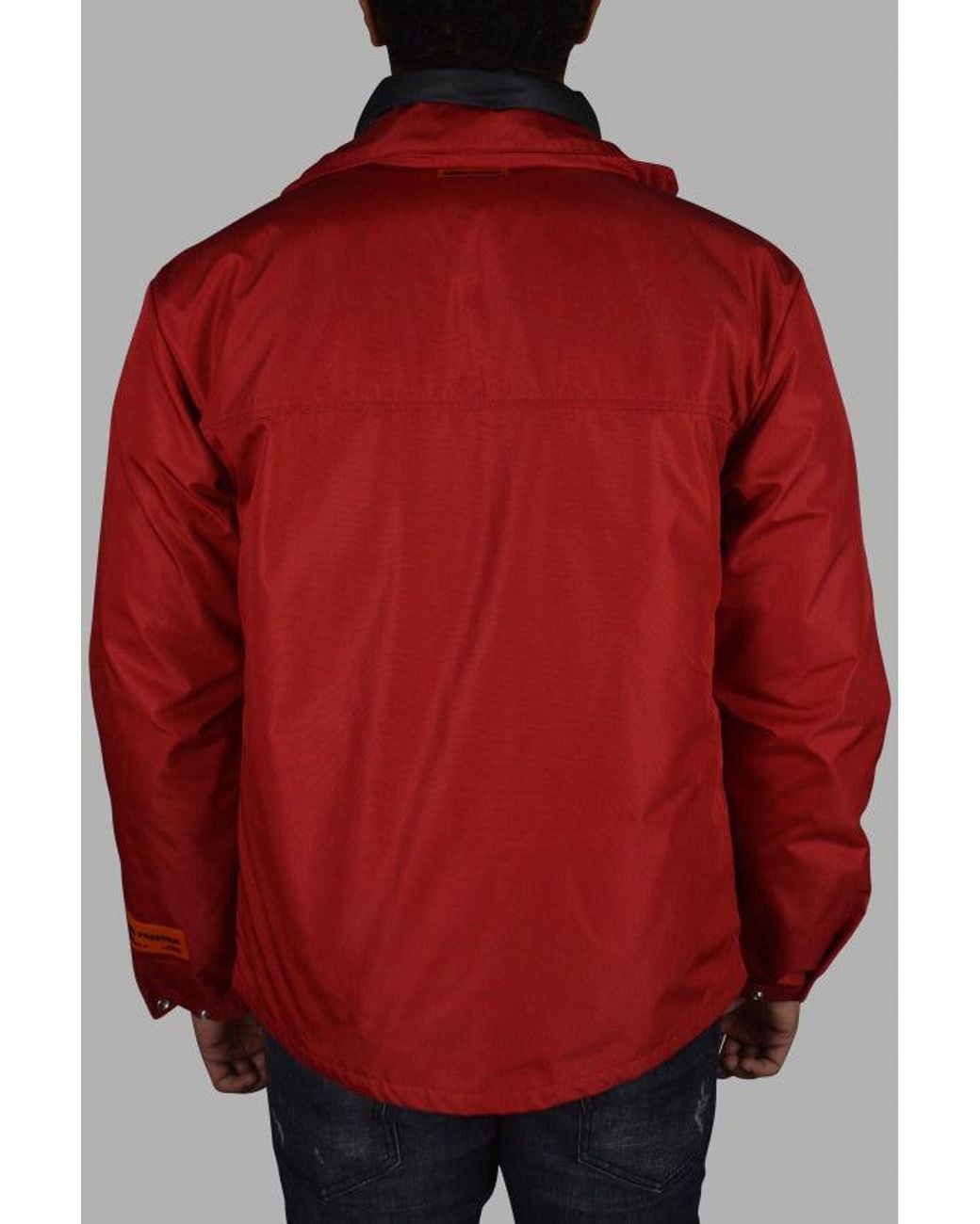 Heron Preston Red Down Jacket