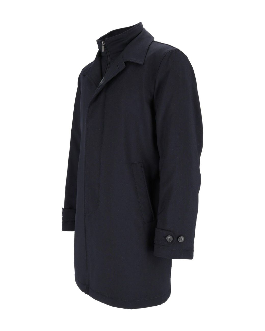 Fay Blue Morning Minimalist Coat