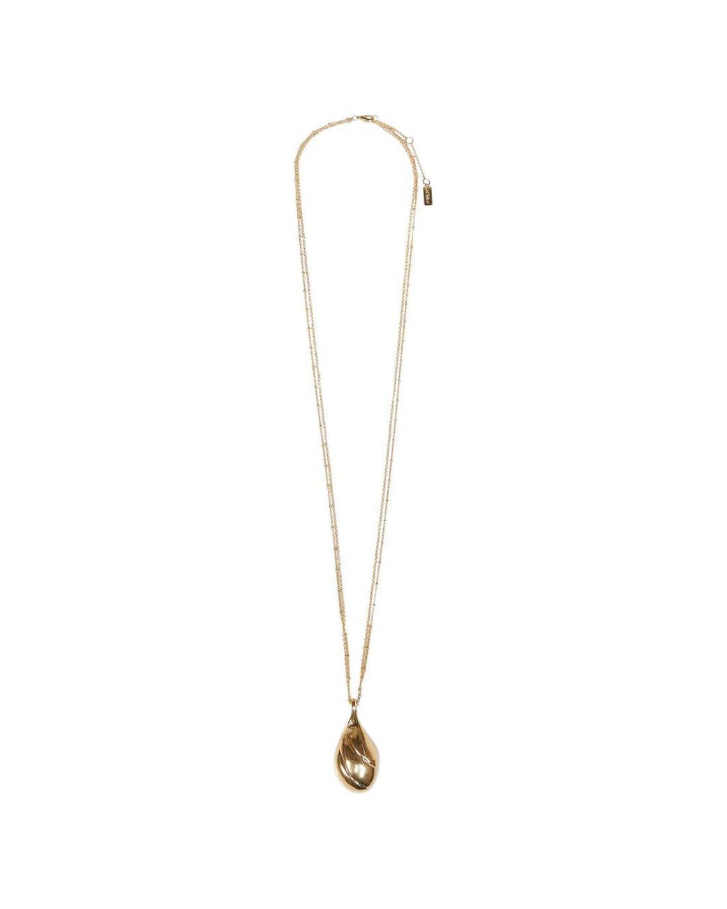Chloé White Mirror Necklace