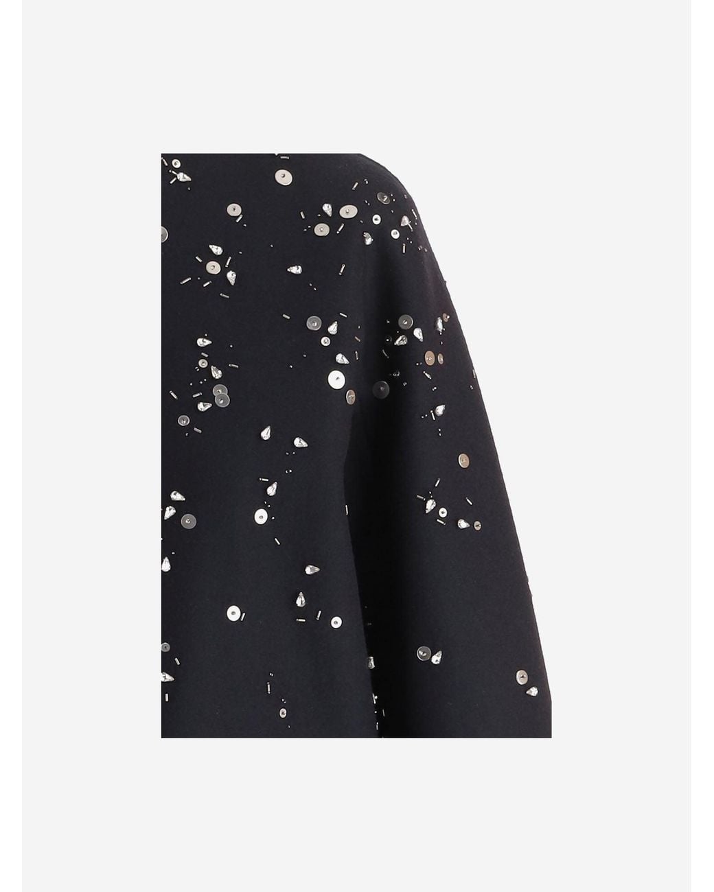 Jil Sander Black Virgin Wool Jacket With Metal Details