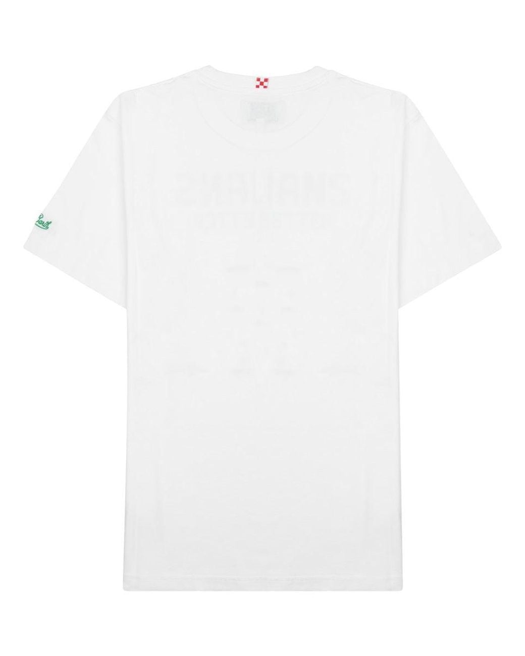 Mc2 Saint Barth White T Shirt "Denver"
