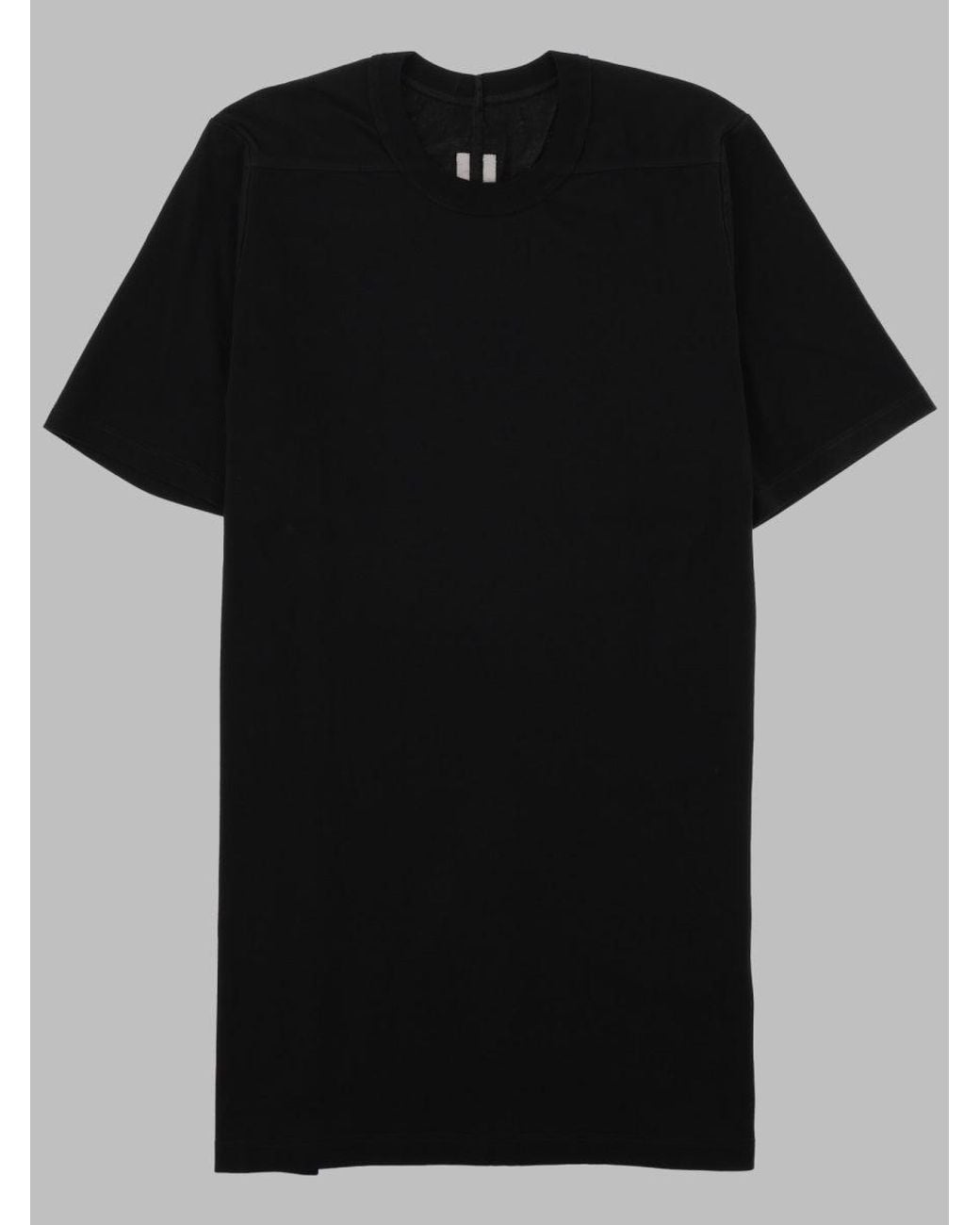 Rick Owens Black T-Shirt "Level T"