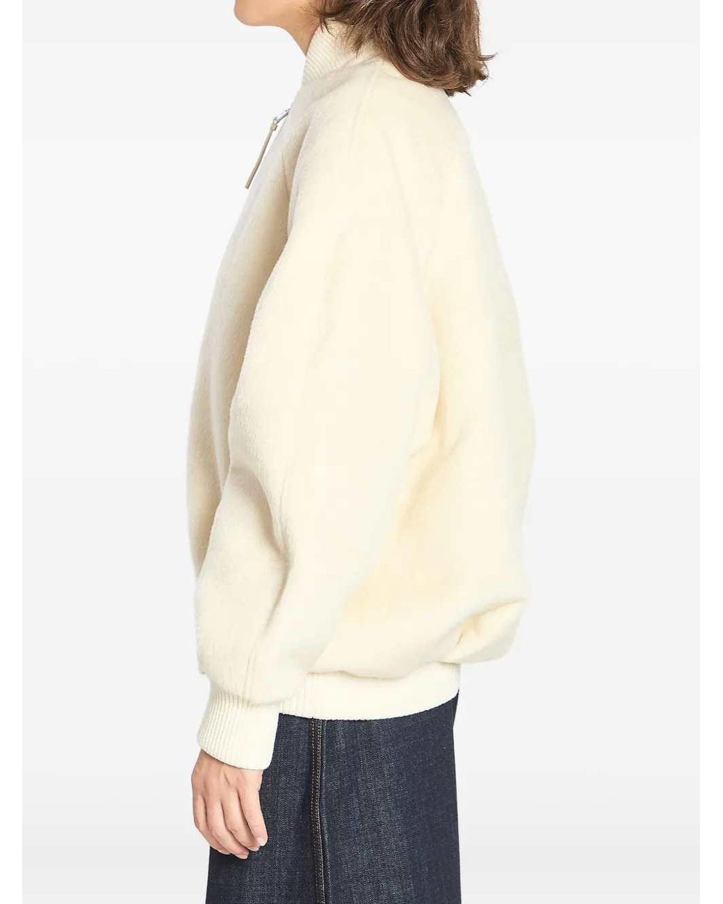 Jacquemus Le Blouson Pilu-jas in het Natural