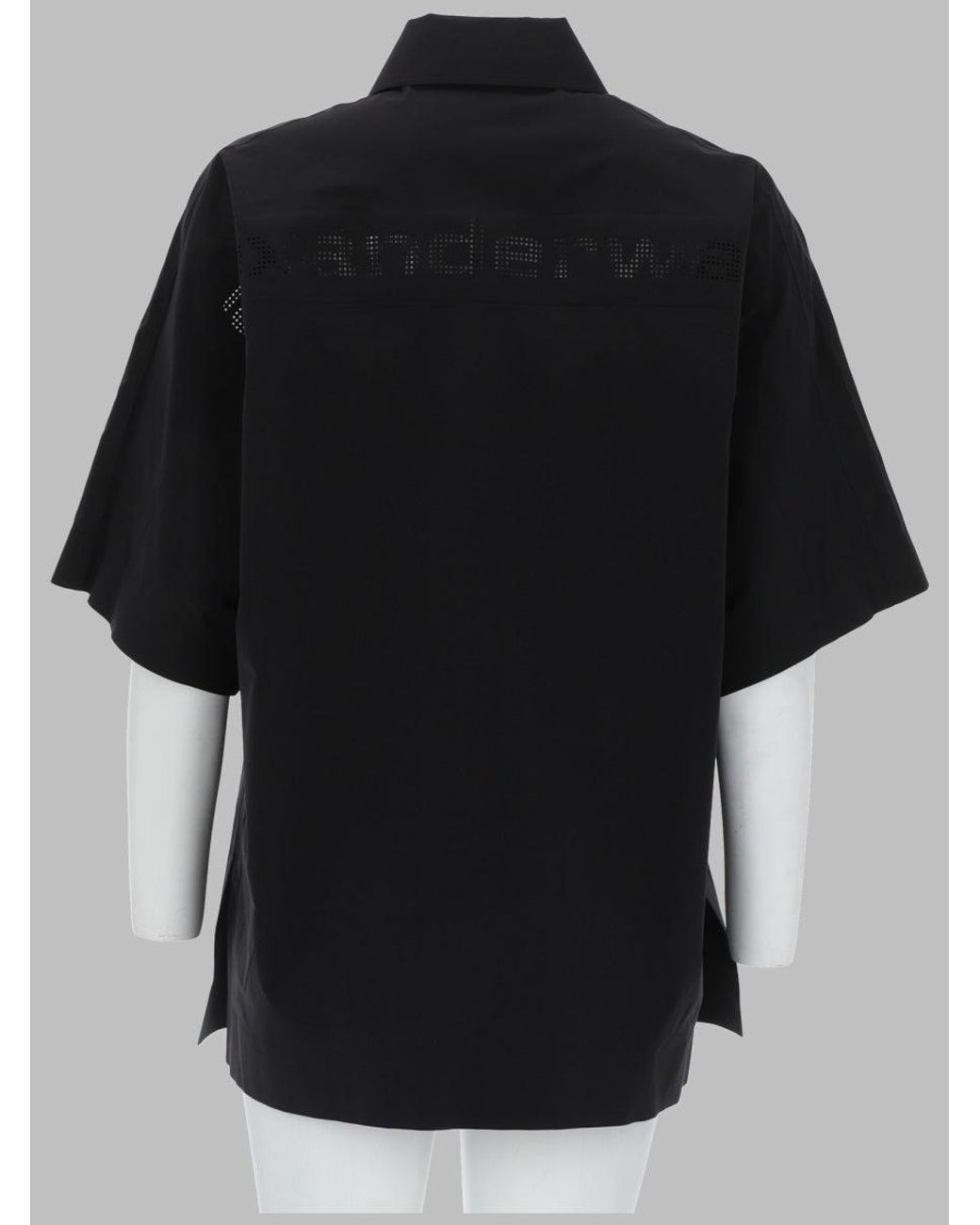 Alexander Wang Black Shirt Loose Fit for men