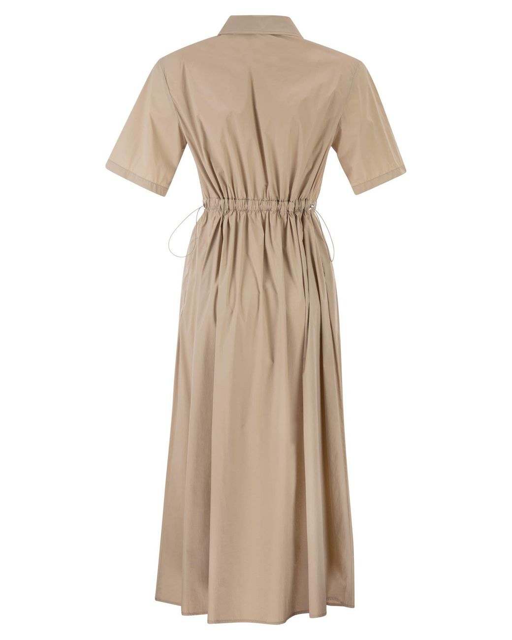 Herno Natural Light Stretch Nylon Dress