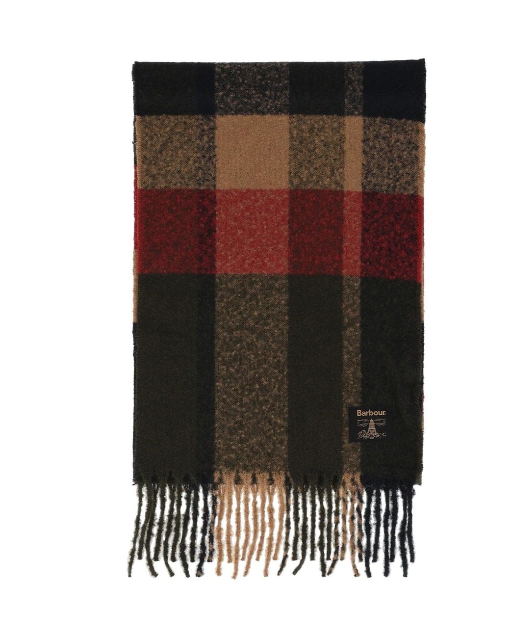 Barbour Black Westerdale Scarf