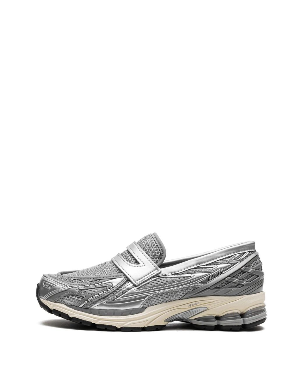 New Balance Gray "Tier 1" Leather Synthetic Mesh Lifestyle Sneakers
