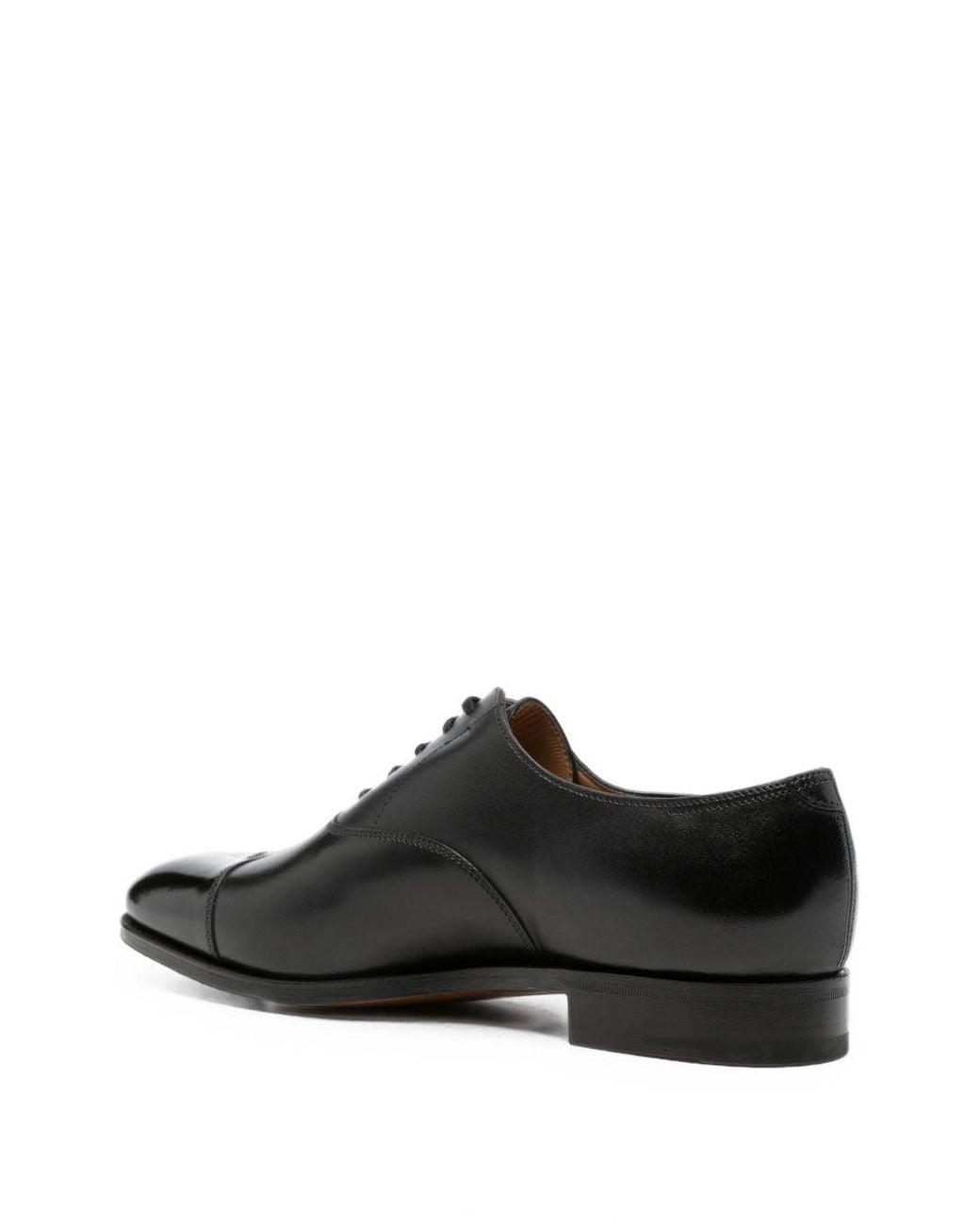 John Lobb White City Leather Derby Shoes