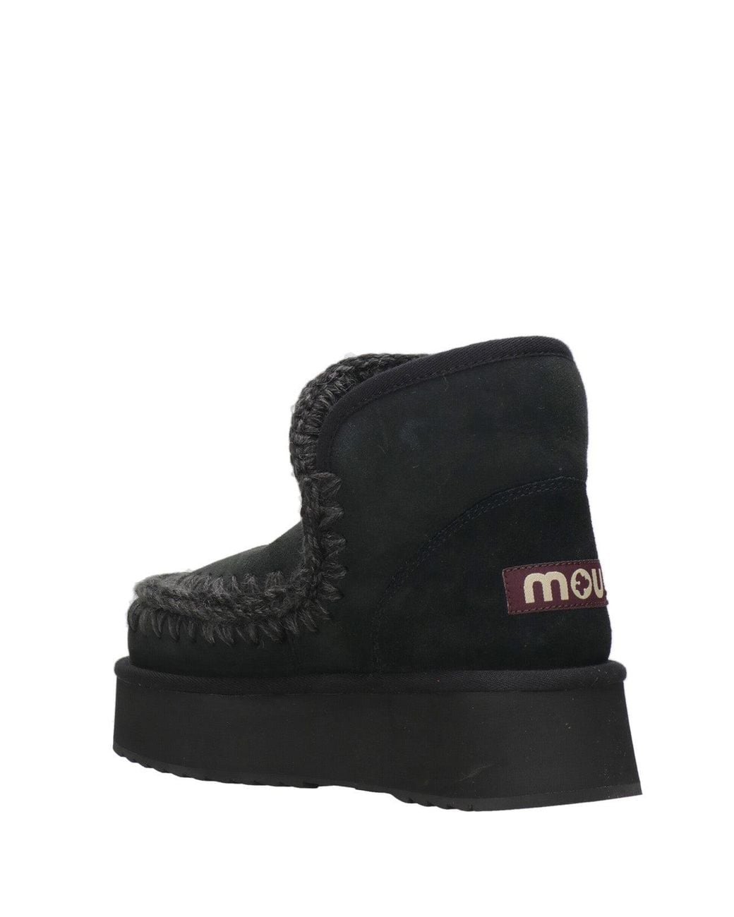 Mou Black Boots