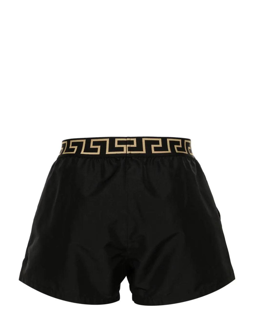 Versace Blue Greca Border Swimsuit