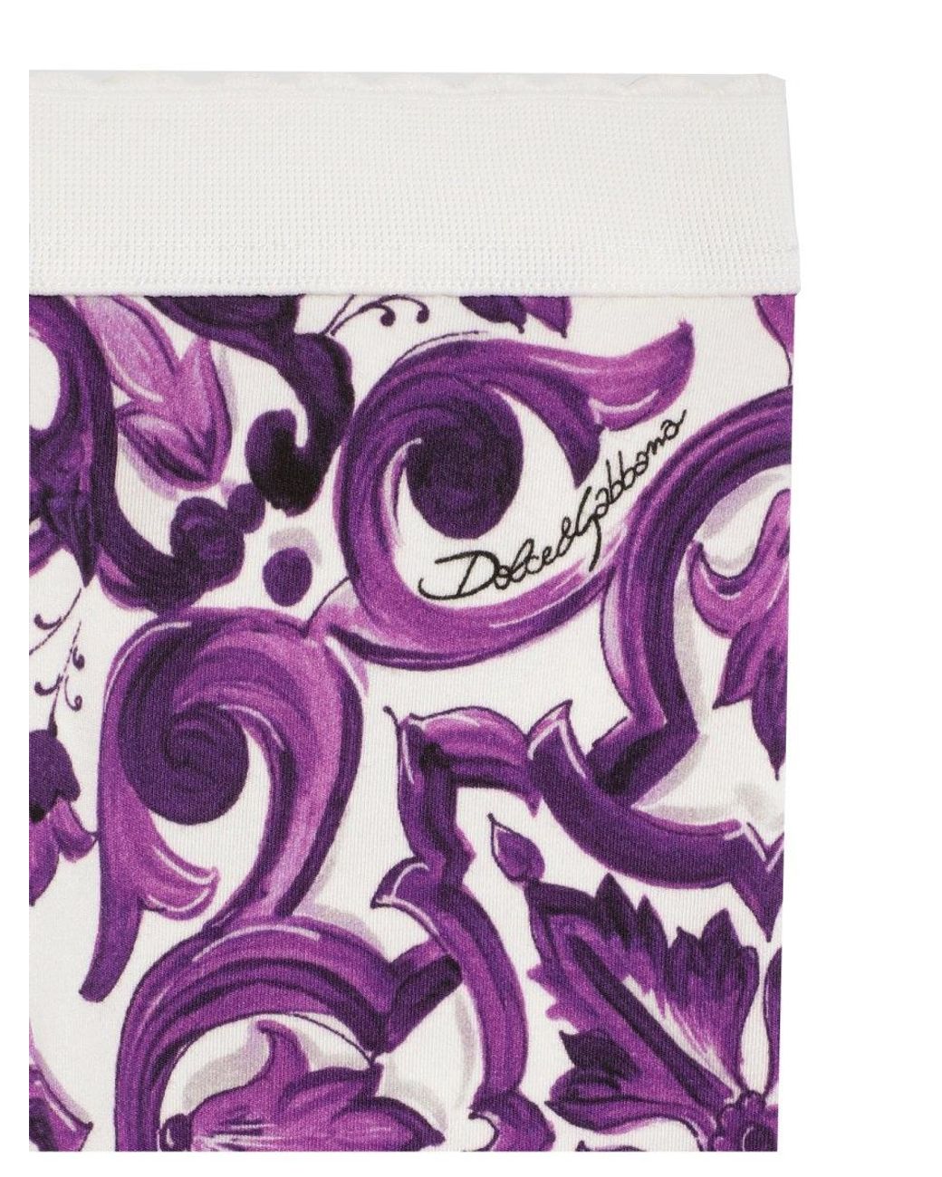 Dolce & Gabbana Purple Leggins