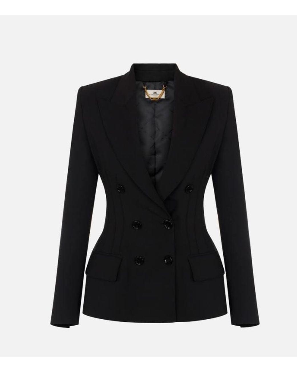 Elisabetta Franchi Black Jacket