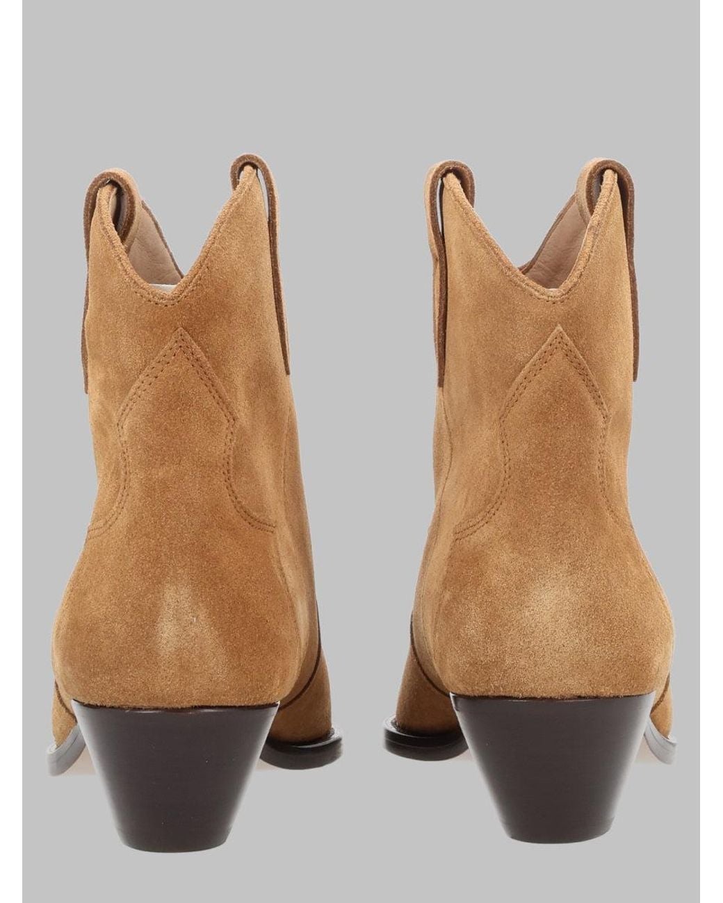 Isabel Marant Brown Boots Dewina Leather