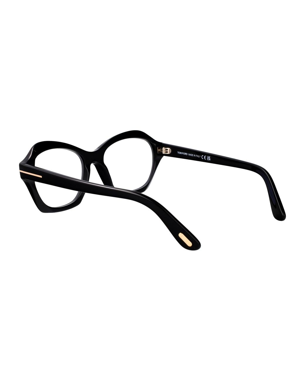 Tom Ford Black Round Optical Ft6193 B 01