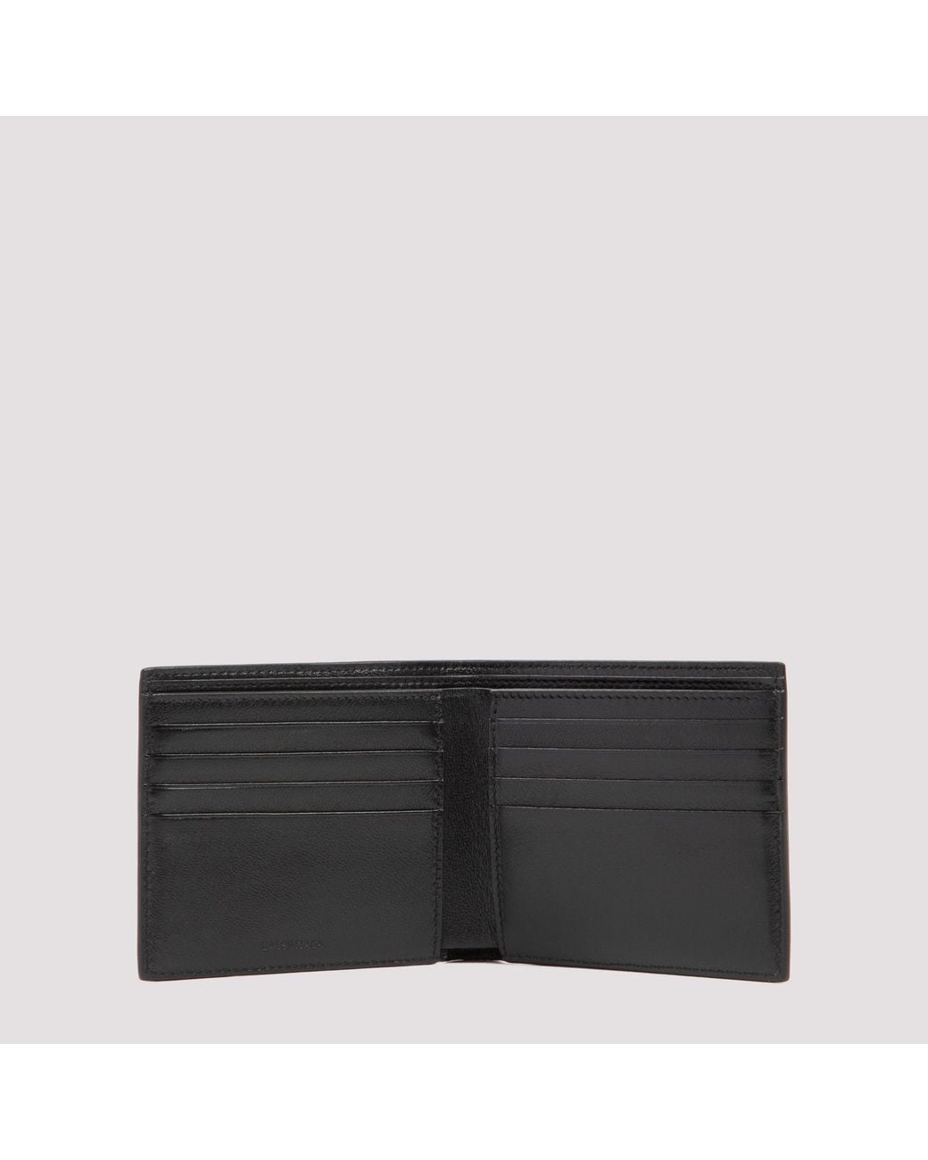 Balenciaga Black Square Fold Wallet 11Cm X 9.5Cm X 2Cm for men