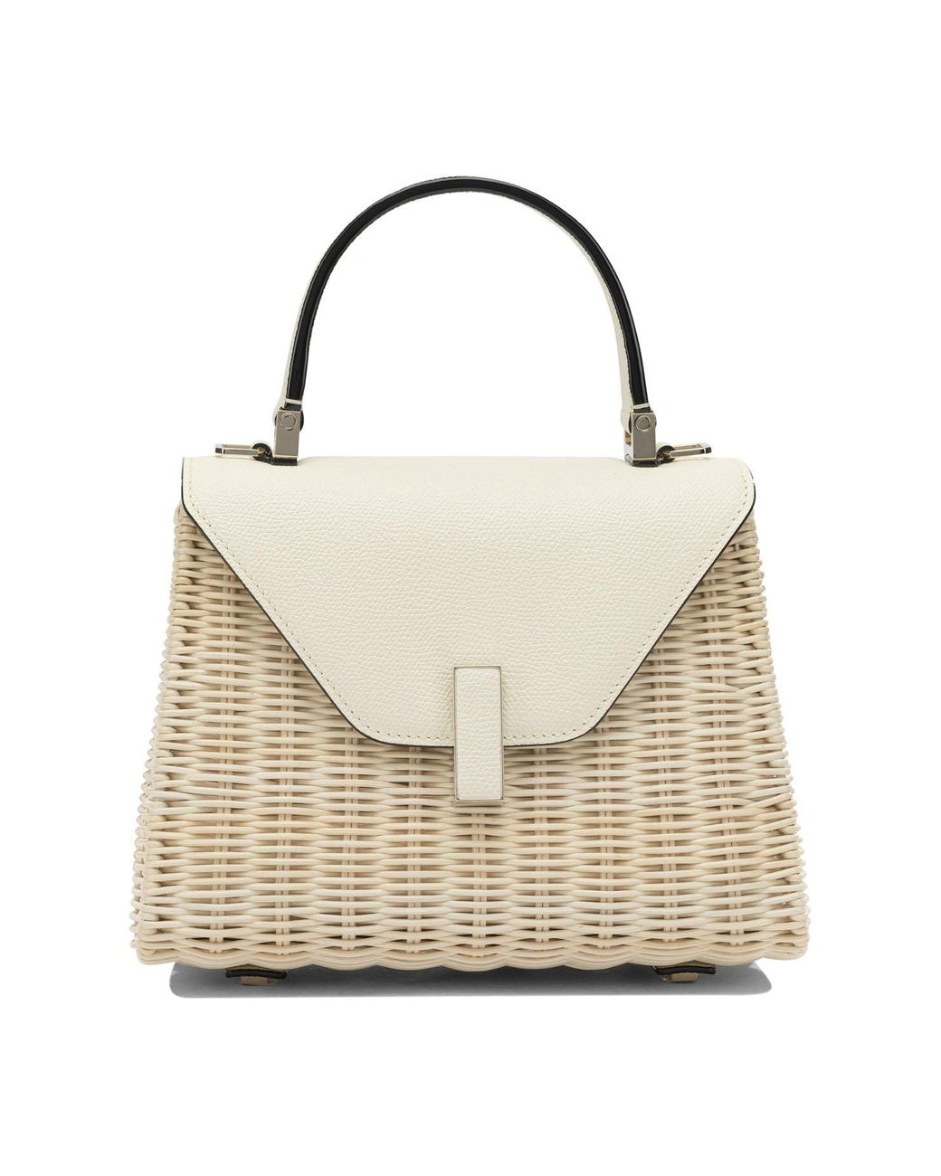 Valextra White "Iside" Handtasche Klein