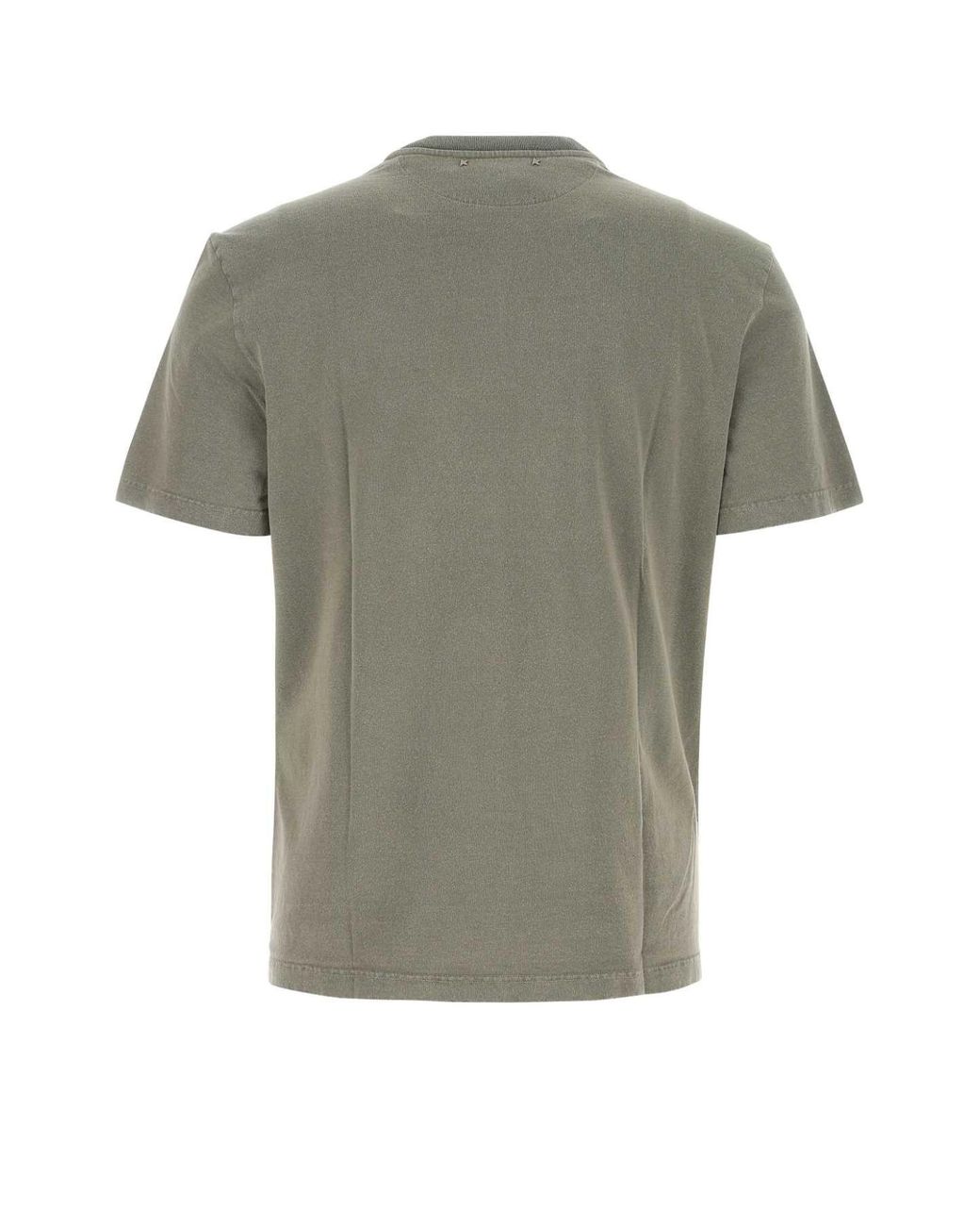 Golden Goose Deluxe Brand Gray Dove Cotton T Shirt