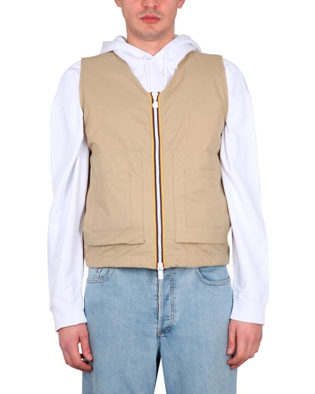 K-Way Blue Barnel Vest