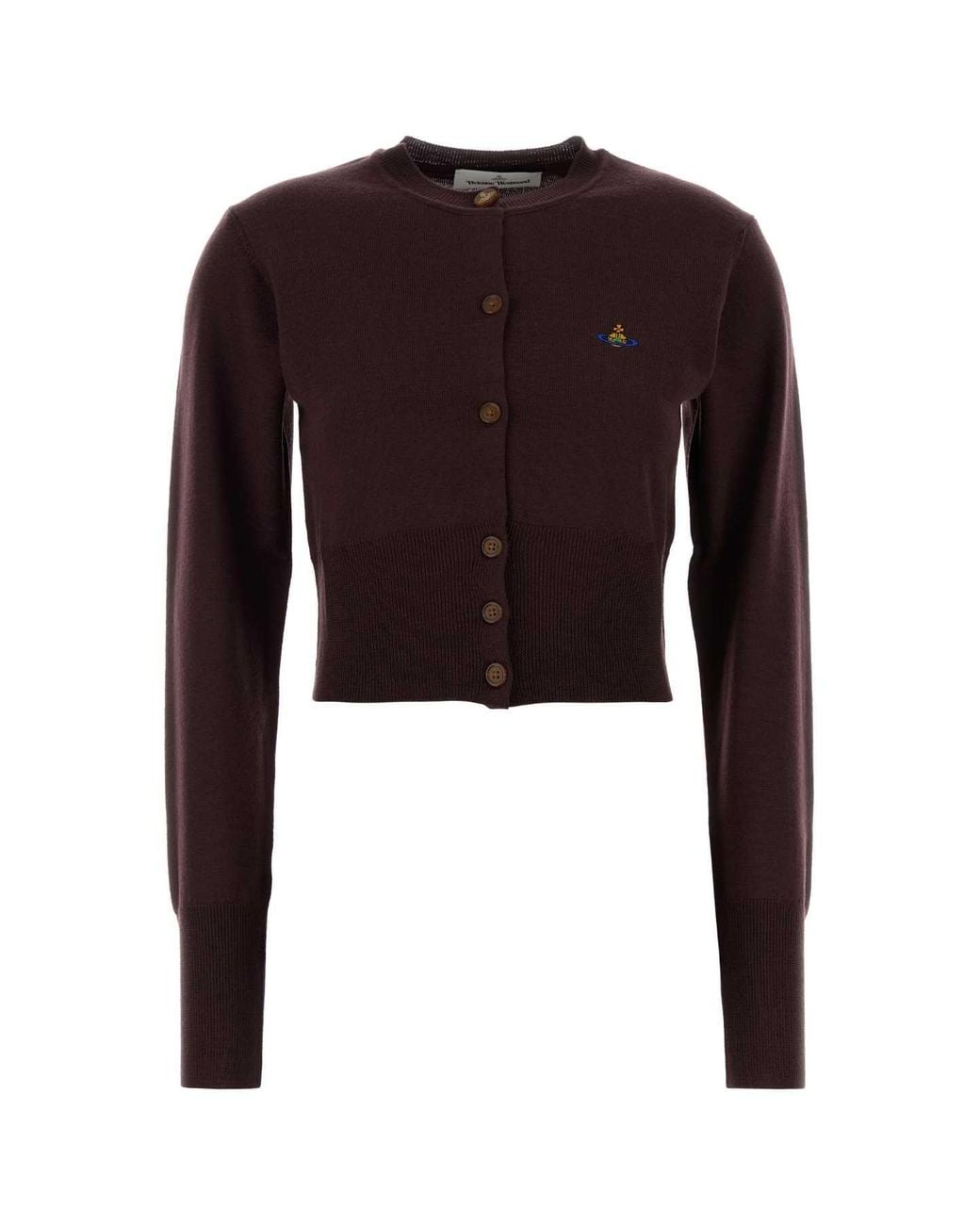 Vivienne Westwood Red Bea Wool Cardigan