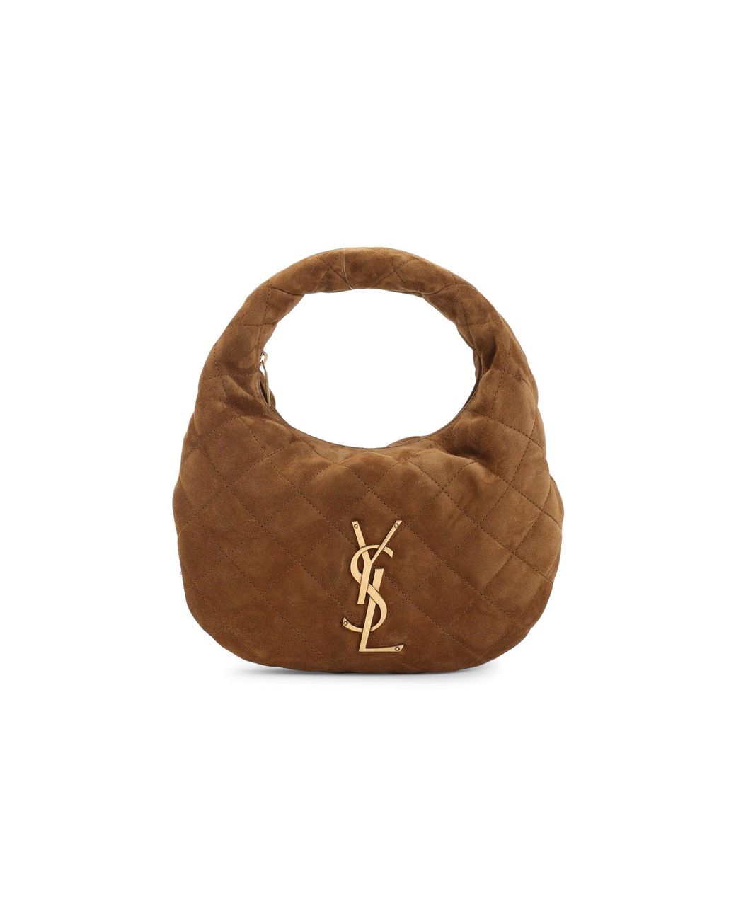 Saint Laurent Brown Icare Hobo Bag