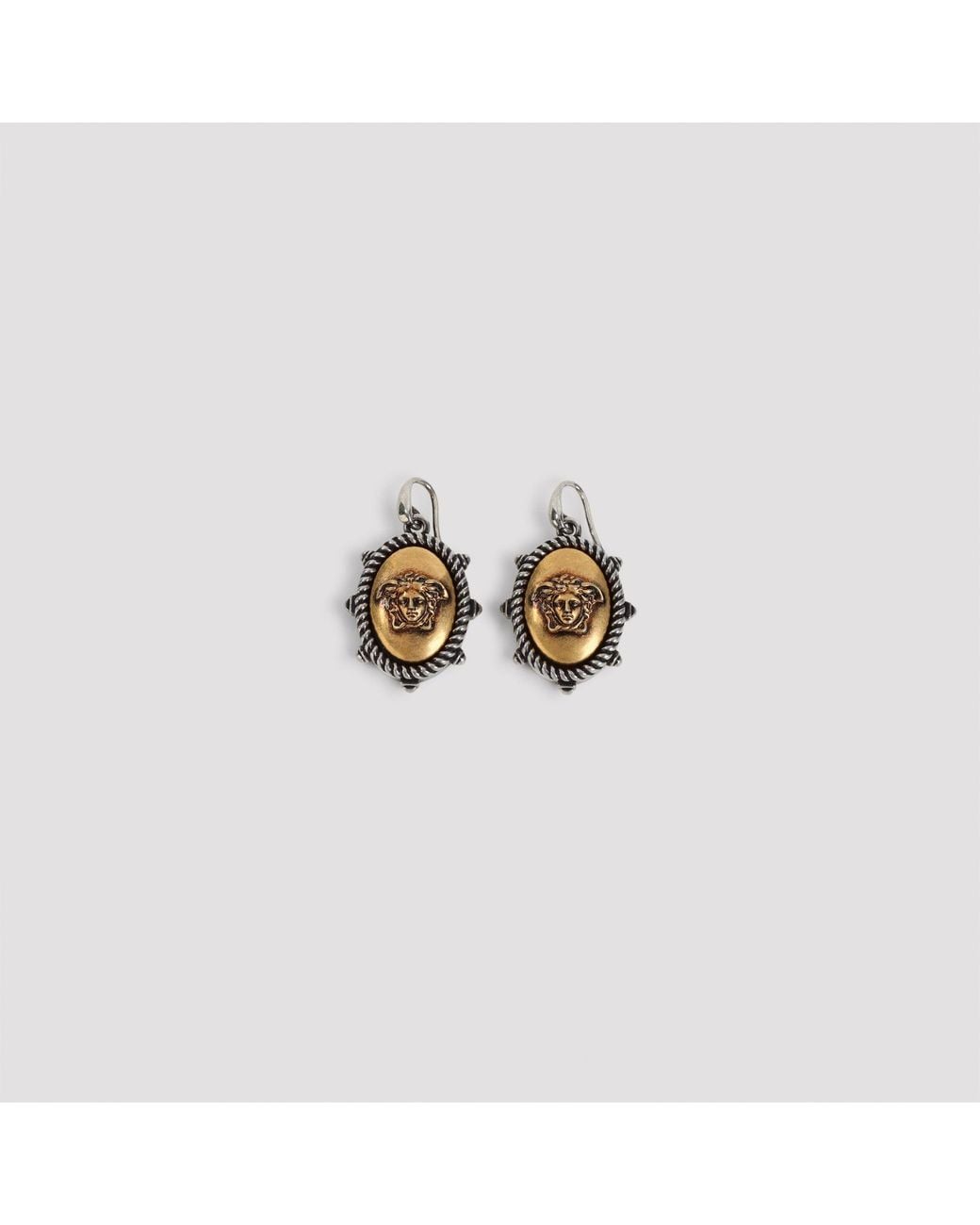 Versace Metallic Earrings