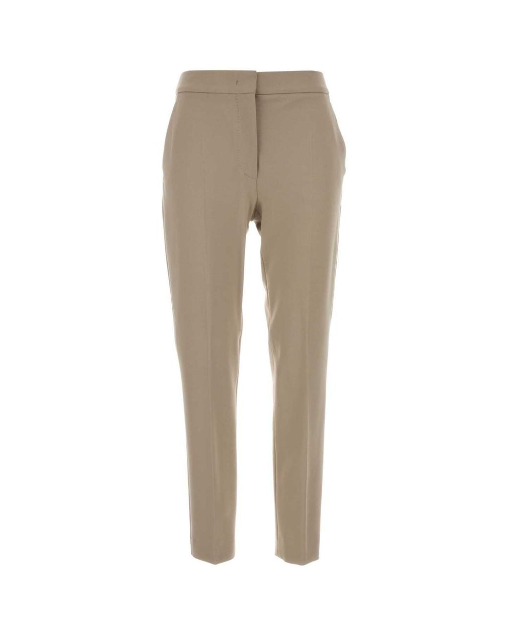 Max Mara Natural Slim Flat Front Pants