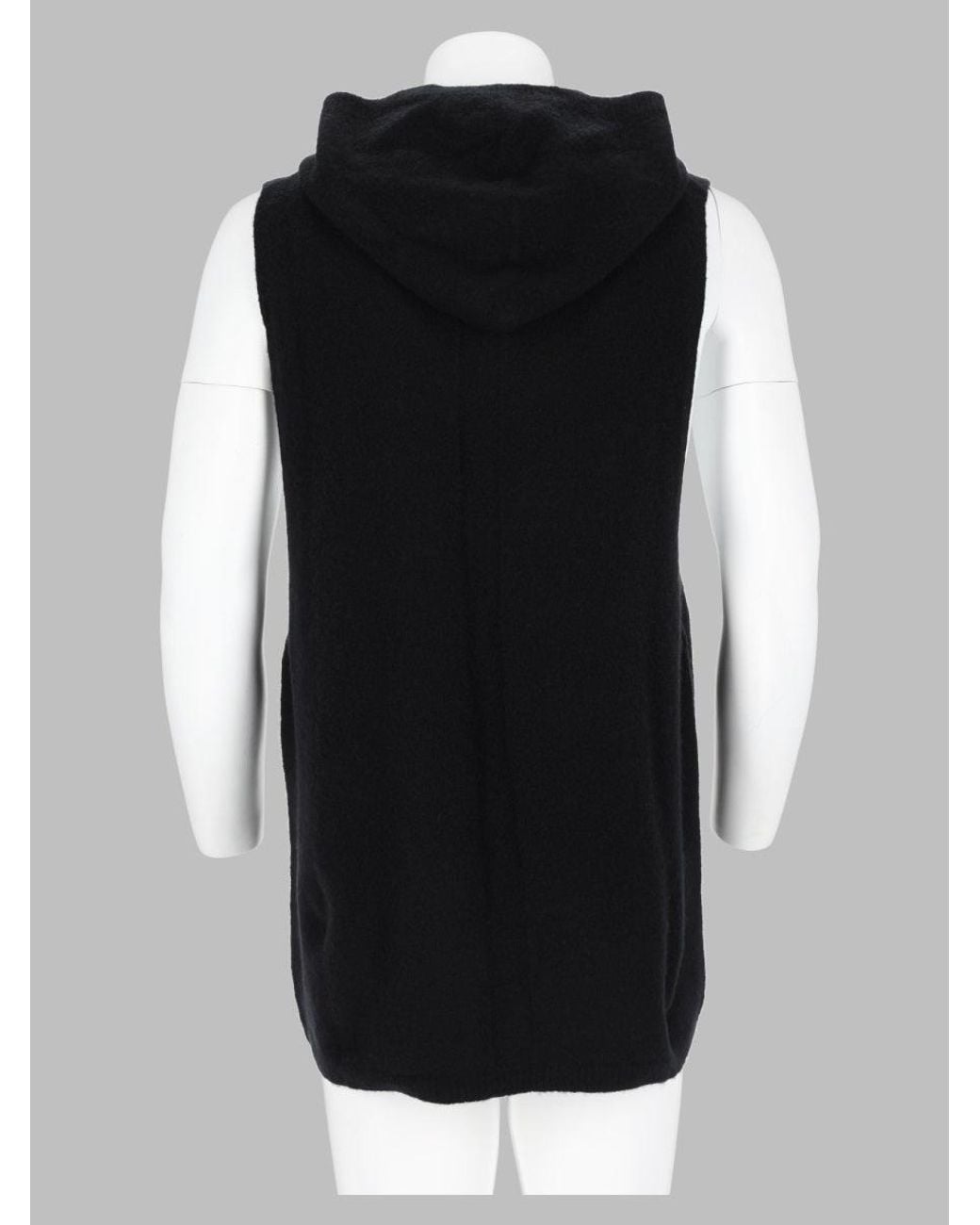 Rick Owens Black Top Smanicato