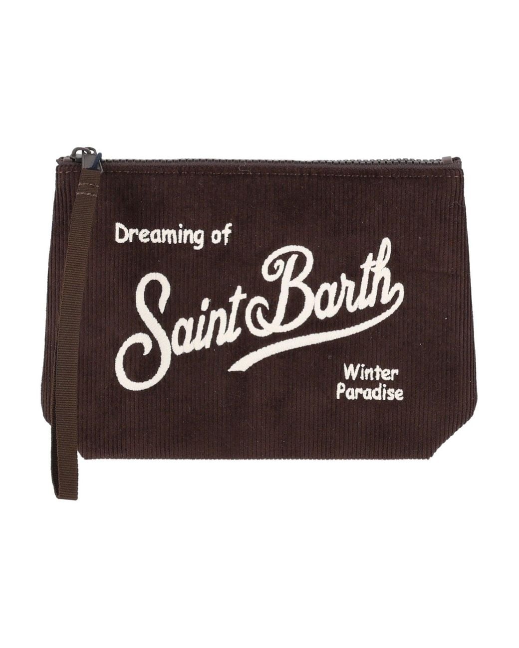 Mc2 Saint Barth Brown Aline Corduroy S 18 Emb