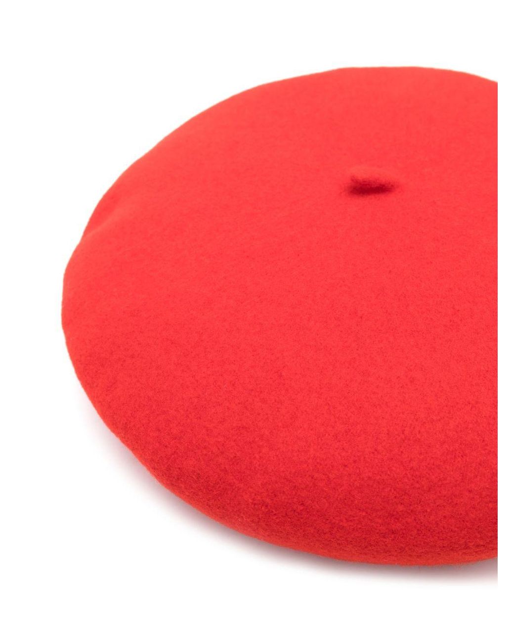 Borsalino Red Wool Basque Hat