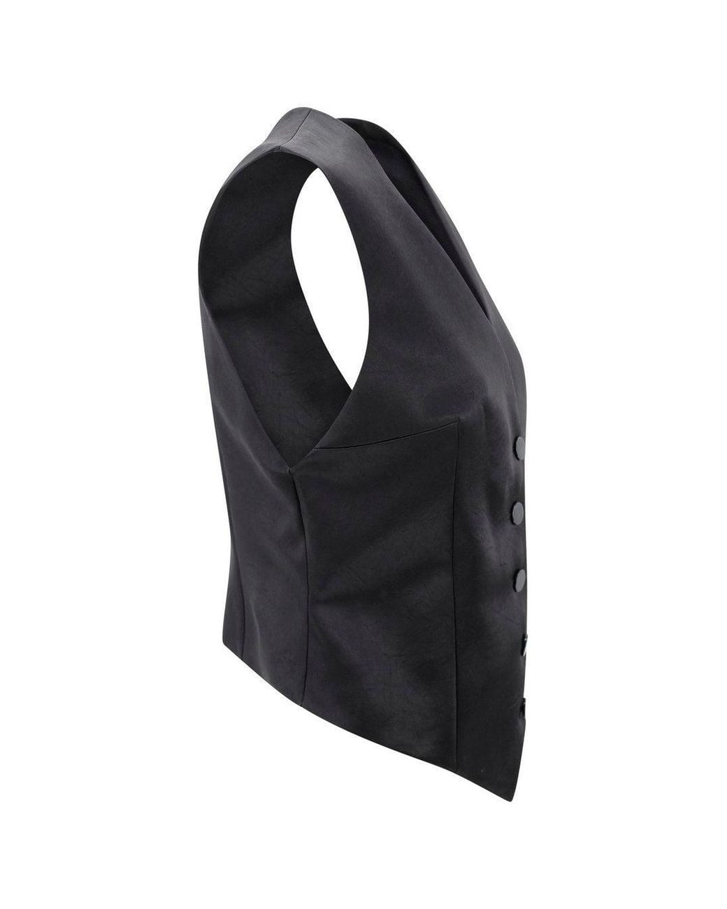Philosophy Di Lorenzo Serafini Black Felted Double Breasted Blazer