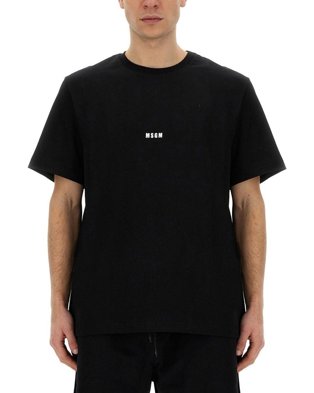 MSGM Black T Shirt