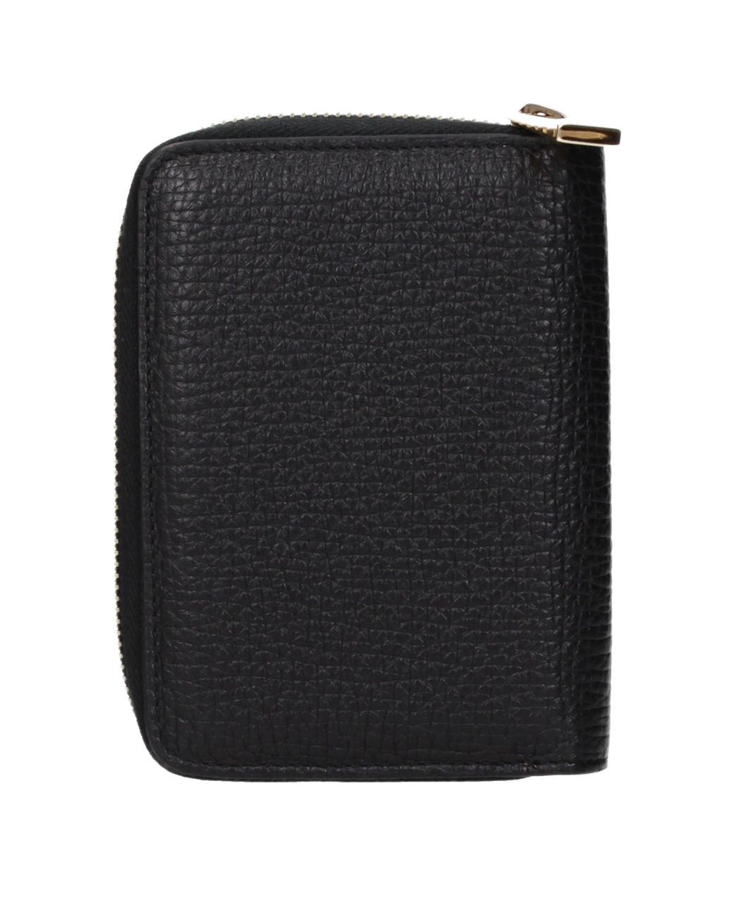 Versace Black Wallet Leather