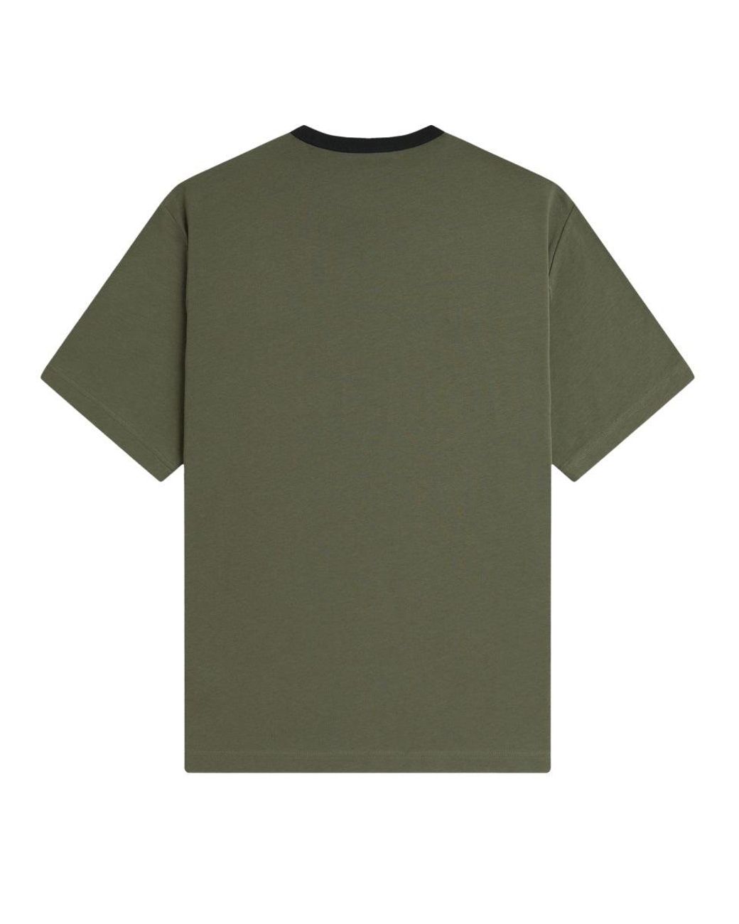 Fred Perry Green T Shirt "Ringer Meyba"