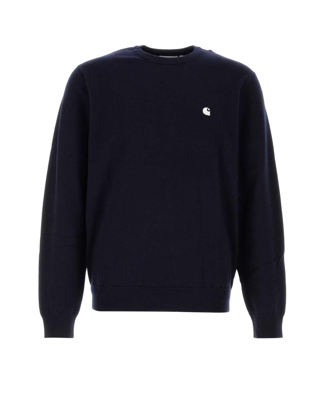 Carhartt Blue Wool Blend Madison Sweater for men