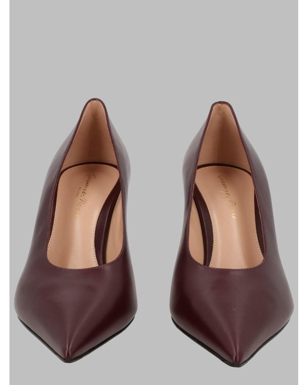 Gianvito Rossi Brown Sofia Pump Décolleté Mini Heel 7 Cm