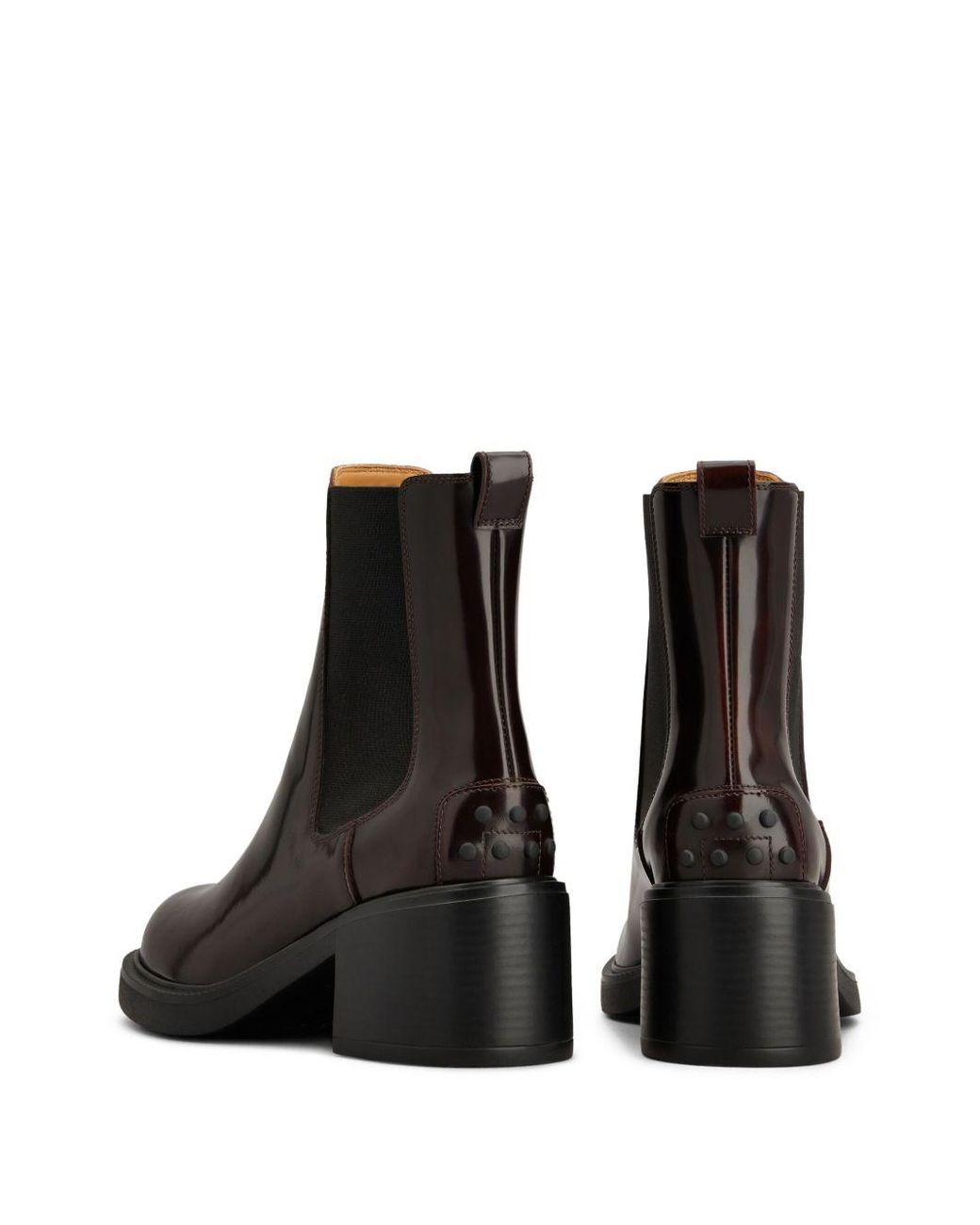 Tod's Black Leather Chelsea Boots