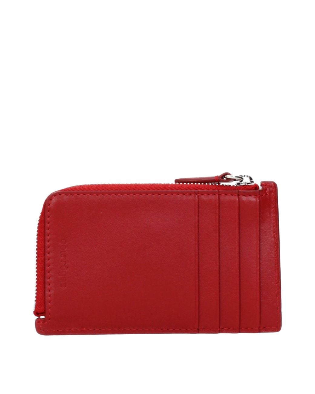 Courreges Red Purses And Ruby Leather