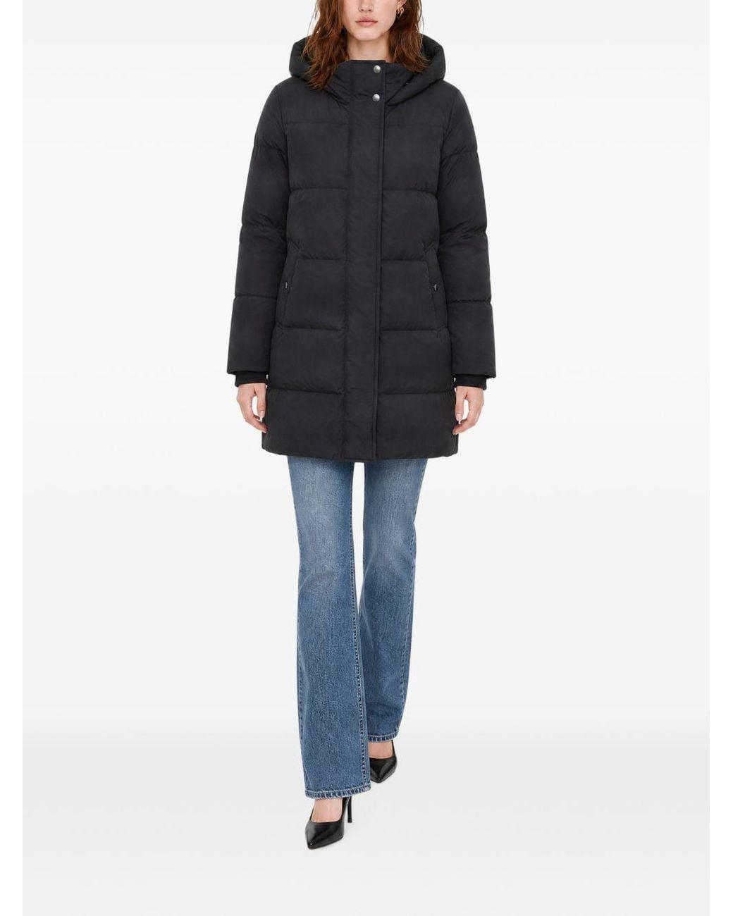 Woolrich Blue Kelly Long Down Jacket