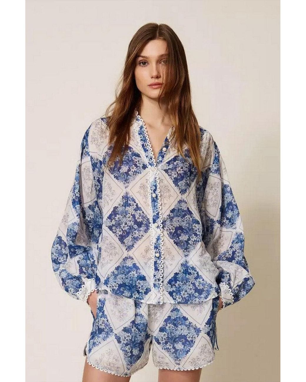 Twinset Blue Twinset Multicolor
