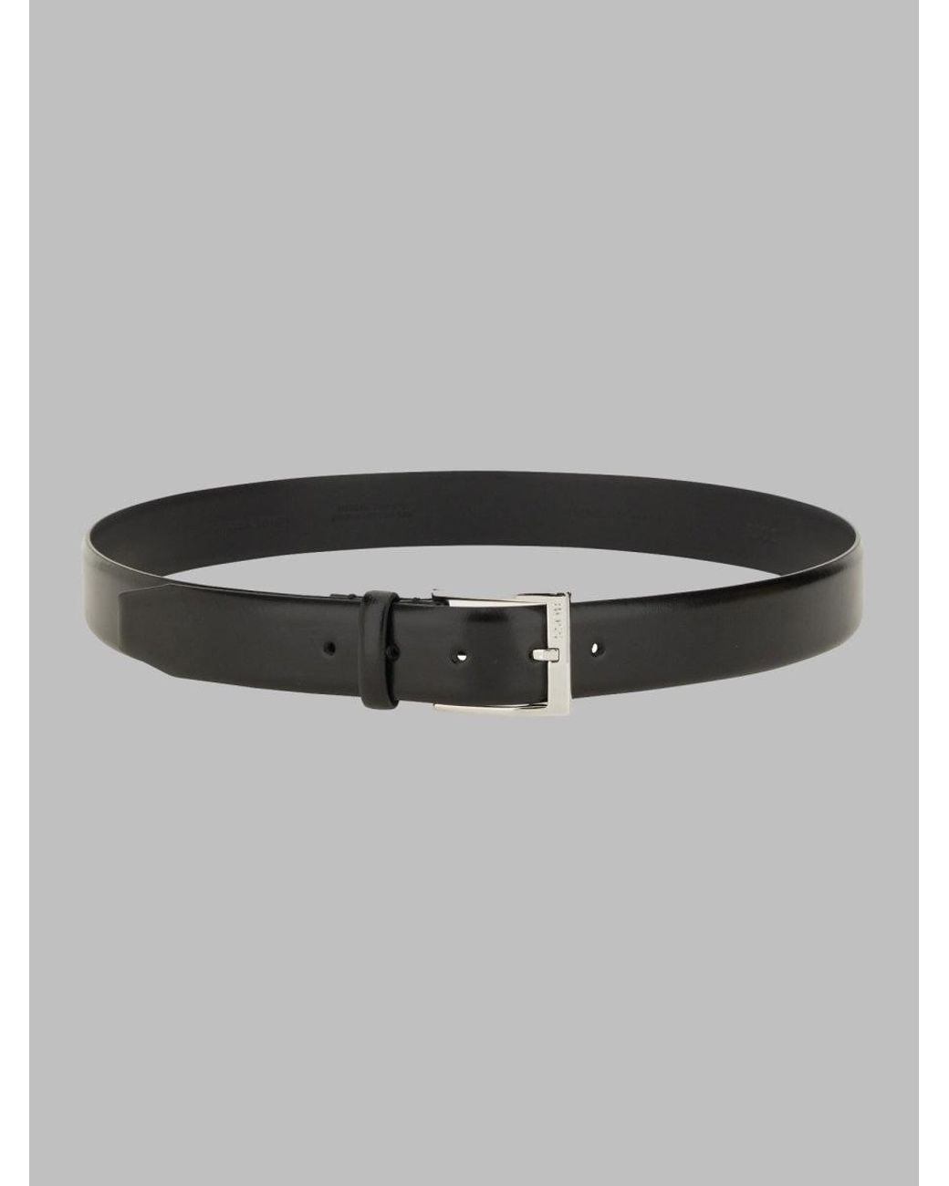 Boss Gray Premium Leather Belt For
