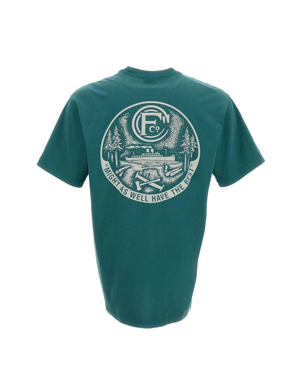 Filson Green S/S Forestry Graphic T Shirt