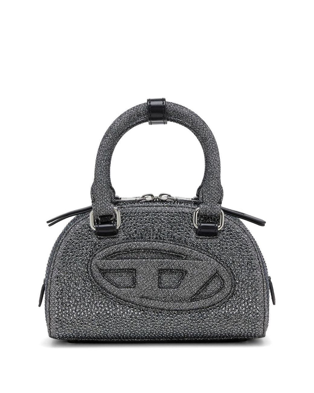 DIESEL Black 1Dr Dome Crossbody Bag